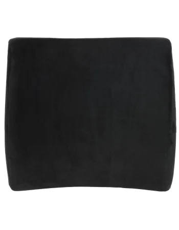 Max Comfort High-Density Foam Backrest for Car and Office, Black