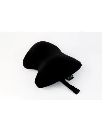 Max Comfort Car Headrest Neck Pillow 27 x 13 cm, Black