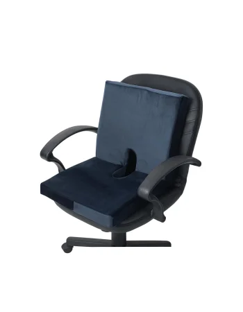 Max Comfort Square Foam Seat Cushion 43 x 43 cm, Black