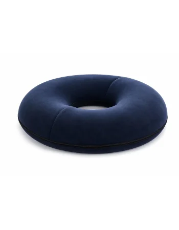 Max Comfort Round Memory Foam Seat Cushion 45 x 45 cm, Blue