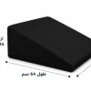 مخدة مائلة من الفوم ماكس كومفورت 64×53×24 سم أسود