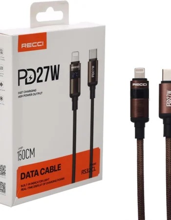 Recci 27W Type-C to Lightning Cable RS32CL