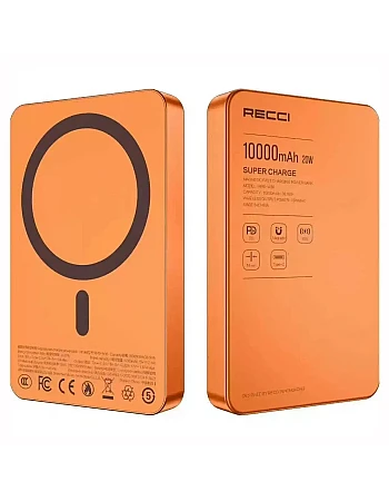 Recci Ultra-Slim Power Bank RPB-W36 10000mAh