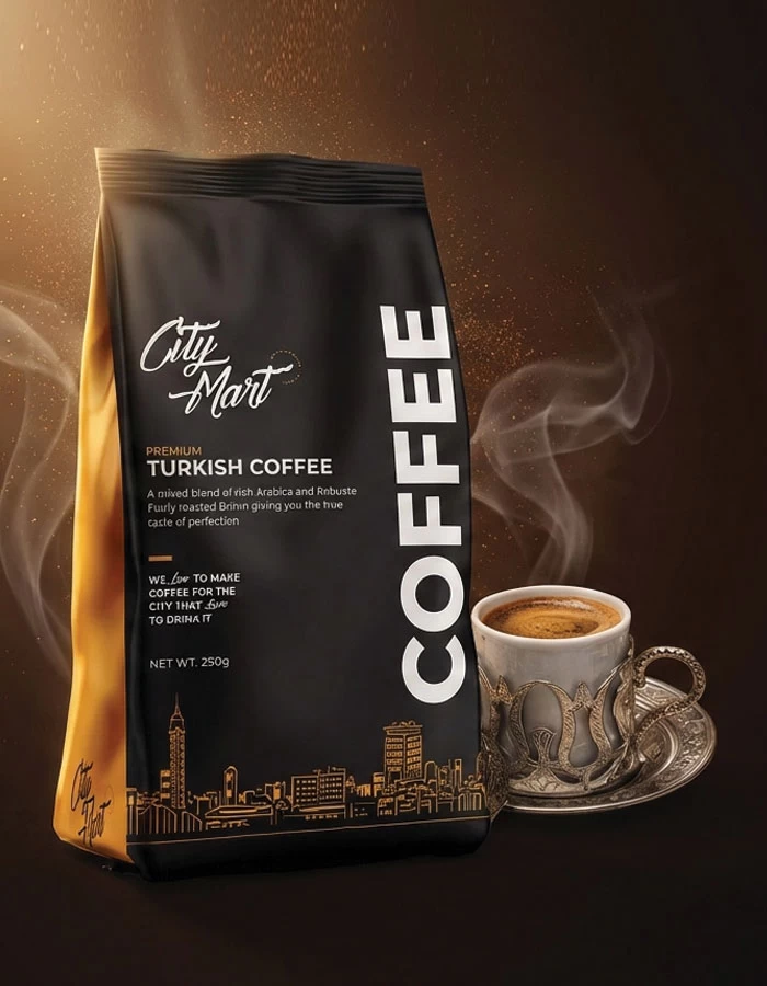 City Mart Turkish Coffee Dark blended  250g
