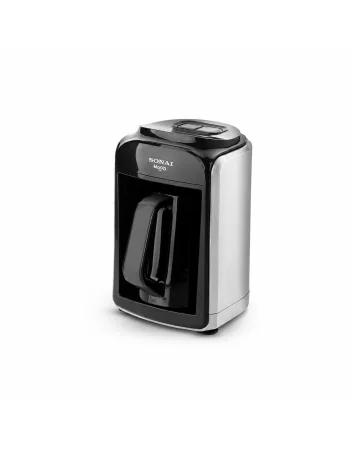 Sonai Mood Turkish Coffee Maker MAR-420 4 Cups Silver